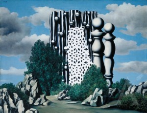 Rene Magritte: Die Ankündigung