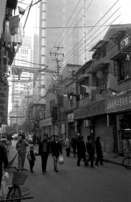 Straße in Shanghai