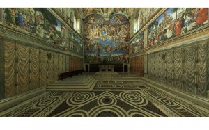 Der Ort des Geschehens: Die Sixtinische Kapelle