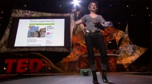 Amanda Palmer bei der TED Konferenz