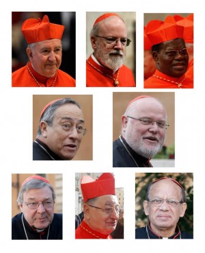 die acht kardinäle