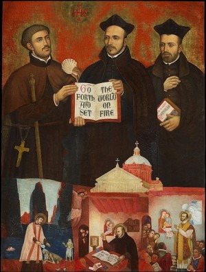 Die ersten Gefährten, Francesco de Javier, Ignatius von Loyola, Piere Favre