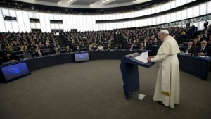 Rede von Papst Franziskus vor den Delegierten des Europaparlamentes