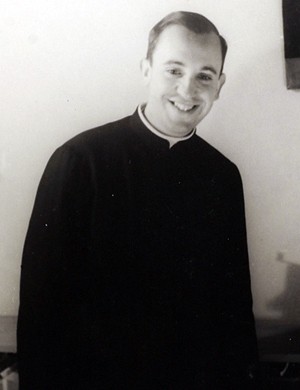 Foto des jungen Pater Bergoglio