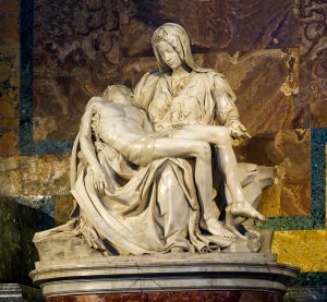 Auch das ist 'Frömmigkeit': Michelangelos Pietà im Petersdom