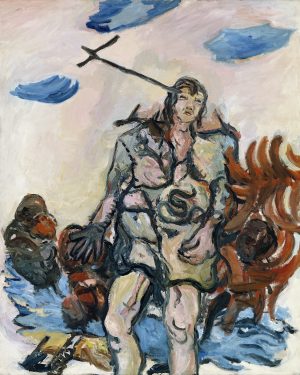 Gemälde von Georg Baselitz: Der Hirte, von 1965