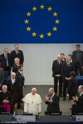 Der Papst und Europa: Besuch in Straßburg