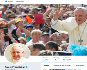Der Twitteraccount des Papstes